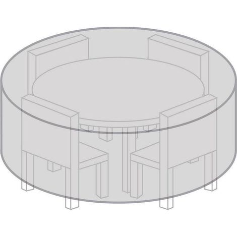 CUSTODIA PROTETTIVA PER ARREDO ESTERNO cm. 180 x h.115 - per tavoli tondi (1/3)