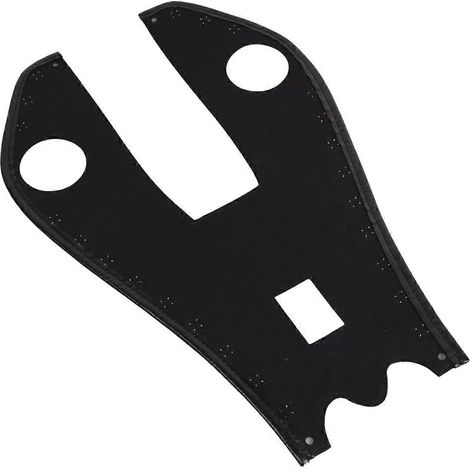 Housse de réservoir en cuir PU noir pour Harley Road King FLHRC (1/4)