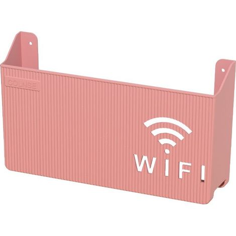Étagère murale pour routeur WiFi et décodeur TV, support de rangement mural multifonction (1/3)