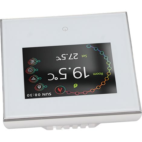 Intelligenter Thermostat mit LCD-Touchscreen, präziser Temperaturregelung und WLAN-Konnektivität (95-240 V) (1/5)