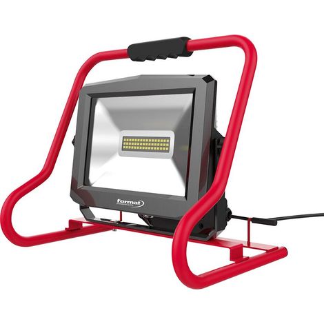 FORMAT LED Baustrahler 80W 3m 2 Dosen 6400 Lumen IP54 (1/4)