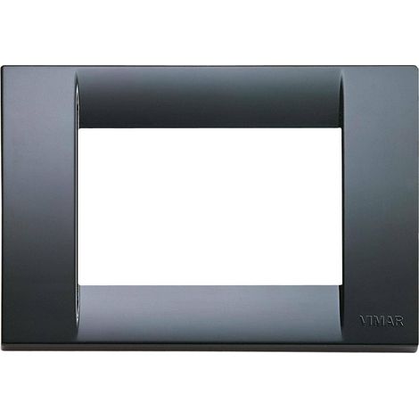 VIMAR 16743.15 - Placca Vimar Idea Classica 3 Moduli - IDEA - Grigio Grafite