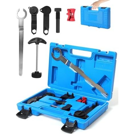 Outils de Courroie Distribution Moteur pour VW kit Calage Outil Arbre a Came VAG EA211 1.0L 1.2L 1.4L 1.6L FSI TSI TFSI, T10477 T10494... - (1/5)