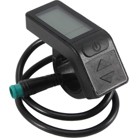 Mini-écran LCD pour vélo électrique KT-LCD4, connecteur étanche, noir, compatible avec les contrôleurs KT. (1/5)