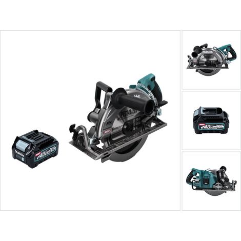Makita RS 002 GD1 Scie circulaire portative sans fil 40 V max. 260 mm Brushless + 1x batterie 2,5 Ah - sans chargeur (1/5)