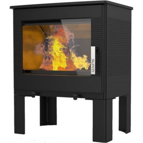 Gusseisen-holzofen 8,7 kw schwarz - Supra - FR9016140B