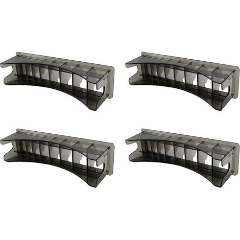 4X Convient pour BoîTe de Rangement de Base pour Tondeuse à Cheveux Tondeuse Limite Peigne Guide Peigne Barber Outil Guide Peignes (1/5)