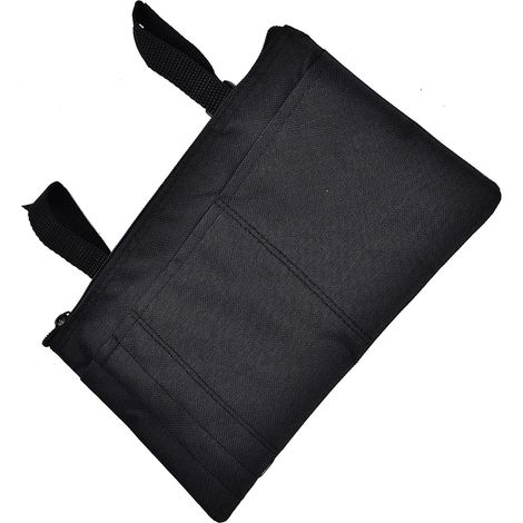 Sacoche étanche pour accoudoir de scooter, poche de rangement résistante pour fauteuil roulant, couleur noire (1/5)