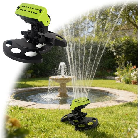 Gicleurs pour Cour, Arroseurs de Jardin oscillants Grande, Arroseurs réglables oscillants pour Cour pelouse Jardin Grande (1/5)