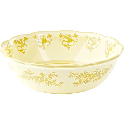GUZZINI Contenitore Melamina Josephine D 30 Cm Table Decor Giallo Polvere (1/2)