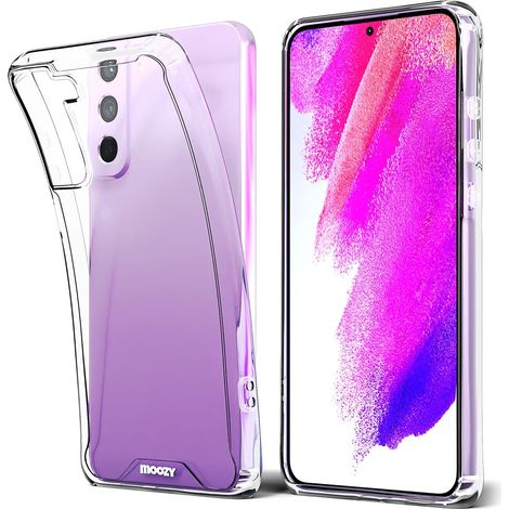 CUSTODIA PER SAMSUNG GALAXY S21 FE 5G RETRO IN SILICONE TRASPARENTE SM-G990 (1/5)