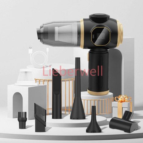 Aspirateur de voiture sans fil ABS - Appareil ménager - Canapé - Bureau - Haute puissance - Machine de nettoyage domestique - Nettoyeur de tapis,édition avancée (1/4)