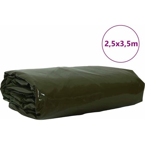 Maison Exclusive - Lona 650g / m² Verde Oliva 2,5 x 3,5 m
