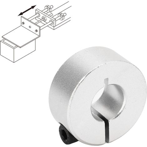 Lot de 10 bagues de fixation d'axe optique SC de 0,47", bagues de verrouillage, bagues de limitation d'ouverture pour arbre de tête de scie SC, manchons de fixation. (1/5)