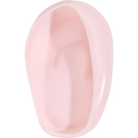 2X Protecteur d'oreille en Silicone, Outil de Beauté de Bouclier d'oreille, Cache-Oreilles de Coiffure Professionnelle Imperméable Réutilisable pour T (1/5)