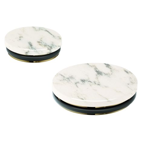 Einlagen Atrio Private Coll. 48466 White Attica Caesarstone chrom (1/2)
