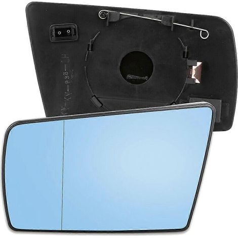 Rétroviseur extérieur gauche/droite chauffant avec plaque de fixation pour Mercedes-Benz Classe C W202, E W210, S W140 (1994-2000) (1/4)