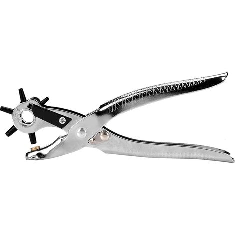 Pince À Trou Pour Ceinture En Cuir - Outil Multifonction Avec Œillet Et Pression - Pour Artisanat Et Maison - 9 Pouces (1/5)