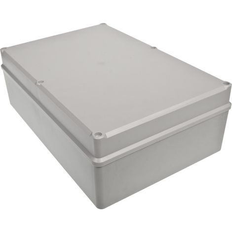 Boîtier RS PRO en ABS, 283 x 193.2 x 96.7mm, Gris IP67, Blindé ( Prix pour 1 )