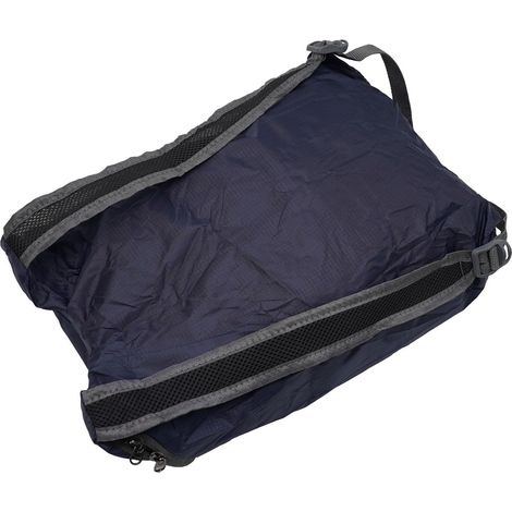 Sac à dos de sport de plein air pliable imperméable de 10 L avec tissu respirant et résistant à l'usure, rembourrage résistant aux chocs, léger pour la randonnée et les voyages quotidiens (bleu marine