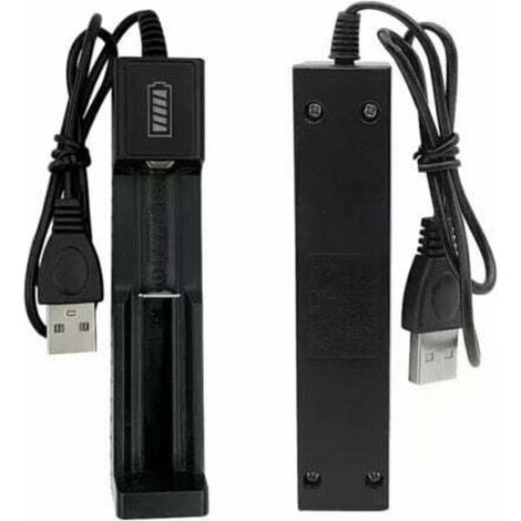 [NEVER USED] Universal battery charger, 2 pieces, smart, mini rechargeable multi-function battery charger