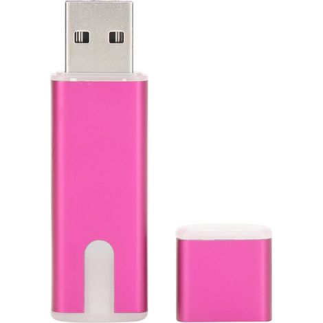 GB Mini-USB-2.0-Stick, Rot/Pink, für Laptop
