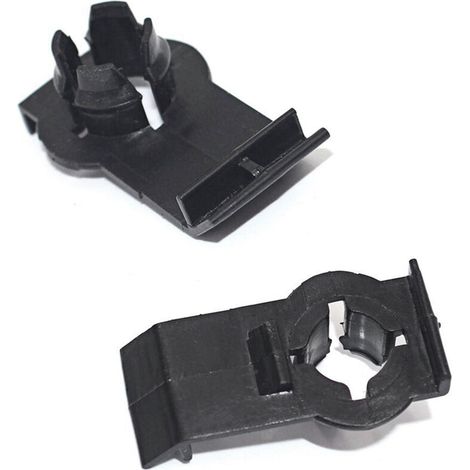 Clip de fixation de lève-vitre 2 pièces pour BMW X5E53 (noir) (1/5)