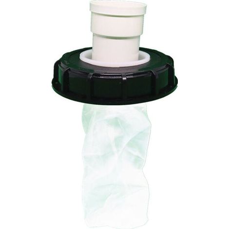 Couvercle de Réservoir avec Filtre en Nylon Lavable pour Réservoir d'eau de Pluie 1000 litres,Filtre À Couvercle Accessoires de Réservoir,Filtre à Eau de Pluie en Nylon (tête droite de (1/5)
