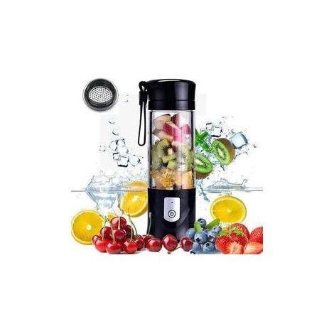 Tragbarer Standmixer – USB-aufladbar – 350 bis 420 ml – Elektrisches Zitrusmesser – 4800-mAh-Akku – Edelstahl 305 – 1 Stück (1/5)