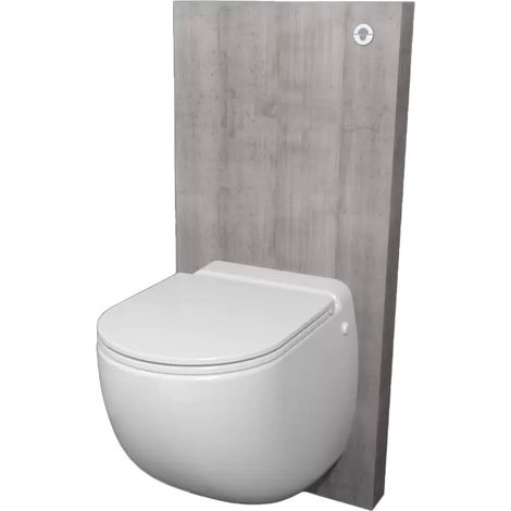 SFA – Cuvette avec broyeur intégrée – Habillage gris ciment – Volume de chasse 1.8/3 L – Installation facile pour espaces confinés (1/4)