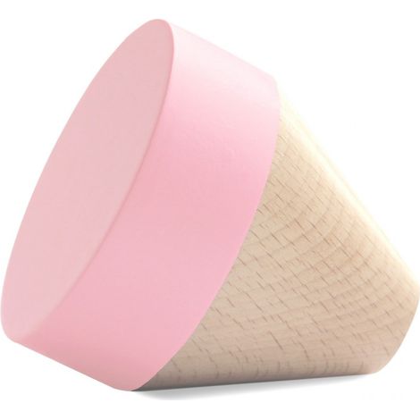 Patère Wook Conique Bicolore Small Diam 60 X 60 mm (1/5)