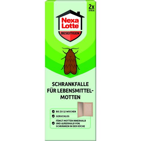 Nexa Lotte Schrankfalle für Lebensmittelmotten 2 Stück Allgemein (1/2)