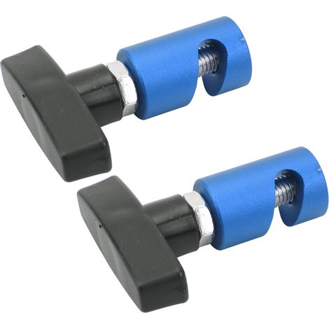 Lot support de levage M12 2 pièces, pince multifonction universelle 12mm pour bougie d'allumage, outil de calibrage pour hayons coffres et portes arrière, bleu (1/5)