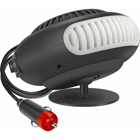 12 V pour voiture, chauffage portable pour voiture, Dégivreur de pare-brise de voiture, 2 modes, désembueur de pare-brise, Désembueur portatif de pare-brise de chauffage de voiture enfichabl (1/4)
