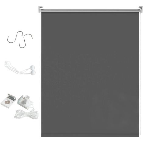 Randaco Store Vertical Extérieur 180x240 cm pour Balcon et Terrasse Protection Solaire Imperméable 80% Gris Foncé