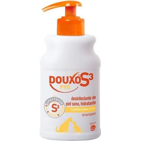 Ceva Champbes empfindliche Hauthunde und Katzen Douxo Pyo S3, 200 ml