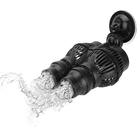 6000L/H Aquarium Wave Maker Aquarium Wave Maker Süßwasserpumpe Saug-Tauchpumpe Powerhead für die Wasserzirkulation (1/5)