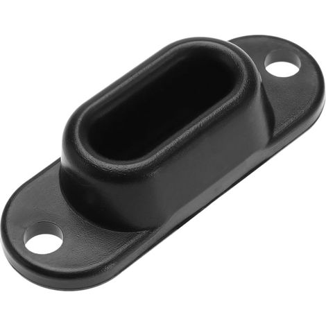 Arrêt de porte - noir - pour éviter les claquements de porte (1/5)