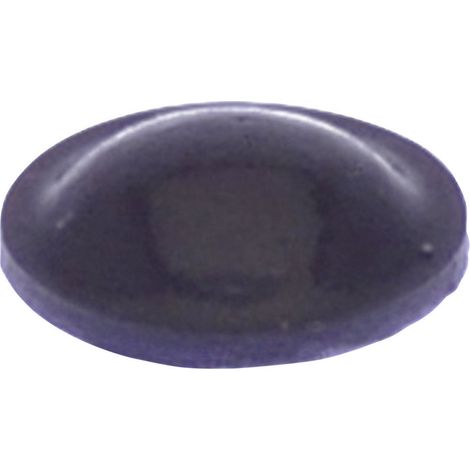 TOOLCRAFT PD2008SW Gerätefuß selbstklebend, rund Schwarz (Ø x H) 8 mm x 2.2 mm 1 St.