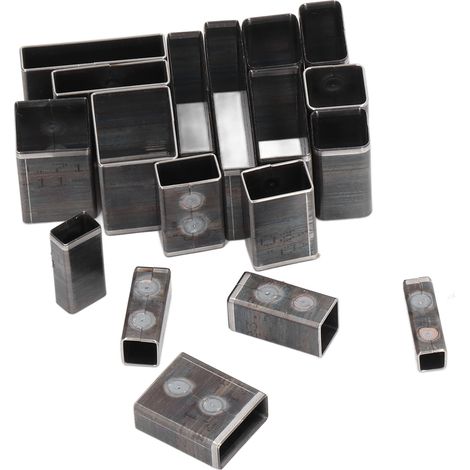 Jeu de 18 emporte-pièces en cuir, poinçon en alliage, gabarit de découpe pour artisanat DIY, outil de bricolage, moule à découper (1/5)