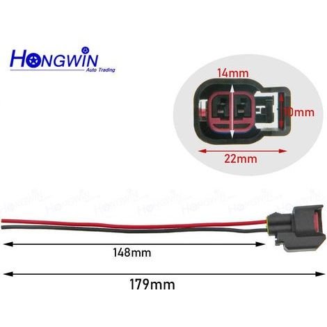 EV6 EV14 injector connector wiring crimping tool, USCAR connector cutting and splicing (1/4)