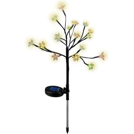 Lot de 2 guirlandes lumineuses solaires LED, étanches, pour jardin, allée, arbre, Noël (1/5)