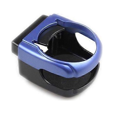 pices Bleu porte-gobelet de voiture, porte-gobelet universel de voiture, porte-gobelet rglable de voiture A/C ventil, support de bouteille eau, port (1/5)