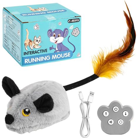 Jouets Électroniques pour Chats - Jouets Interactifs Souris pour Chats (1/5)