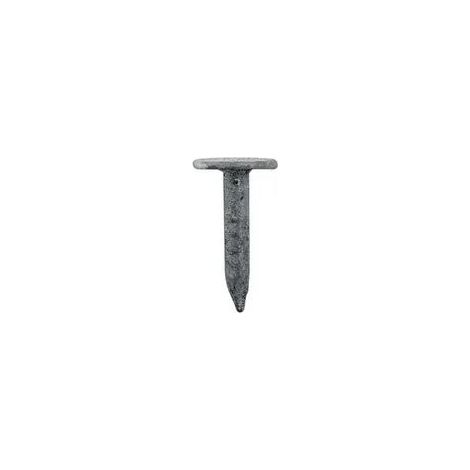 2130 clous en vrac 2.7 x 30 mm tête large 8 mm galva 50µ lisses 5kg pour bardeau bitume