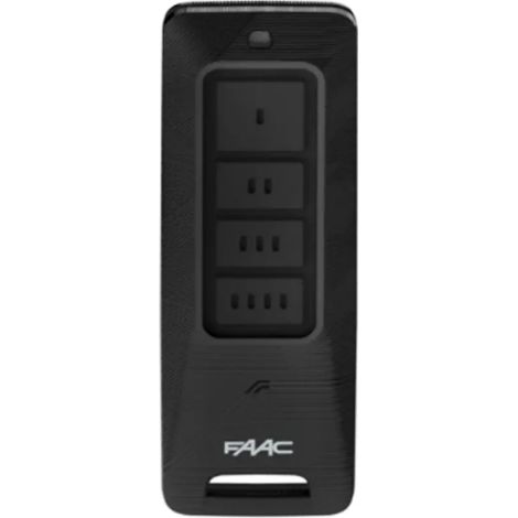 FAAC XT4 FDS 433-868 787018 Trasmittente Telecomando Radiocomando 4 Canali Nero