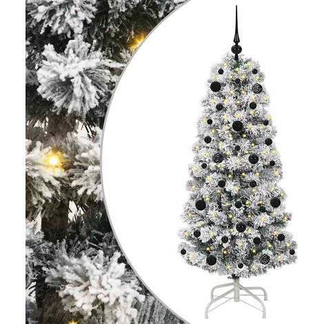 Árbol de Navidad artificial con ramas articuladas 150 cm vidaXL