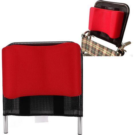 Accessoires universels pour fauteuil roulant : appui-tête, coussin de dossier surélevé, oreiller de fauteuil roulant à angle réglable (1/5)