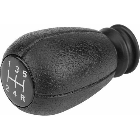 Pommeau de Levier de Vitesse Compatible Peugeot 207 Citroën Saxo Xsara Xantia C2 C3 C4 en Cuir PU 5 Vitesses (1/5)
