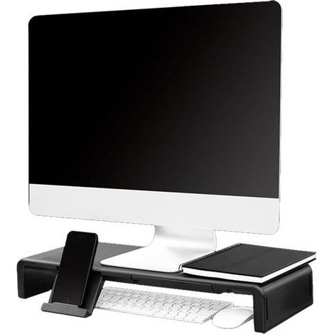 LogiLink BP0140 elevador de pantalla negro mate ergonómico